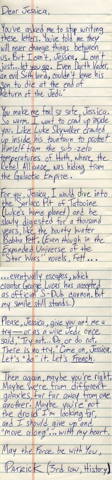 Star Wars Love Letter