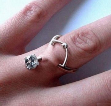 However another type of alternative wedding ring is becoming more and more