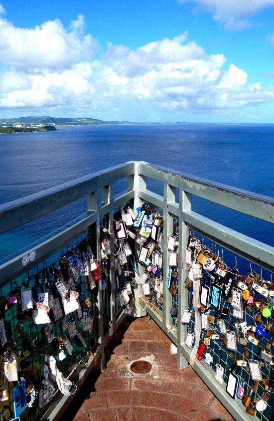 Love padlocks - Guam, USA