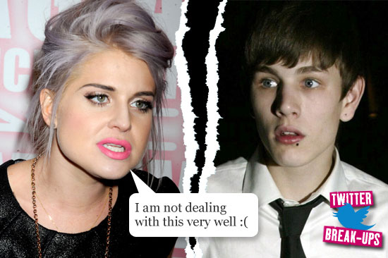 Twitter break-ups: Kelly Osborne and Luke Worrall