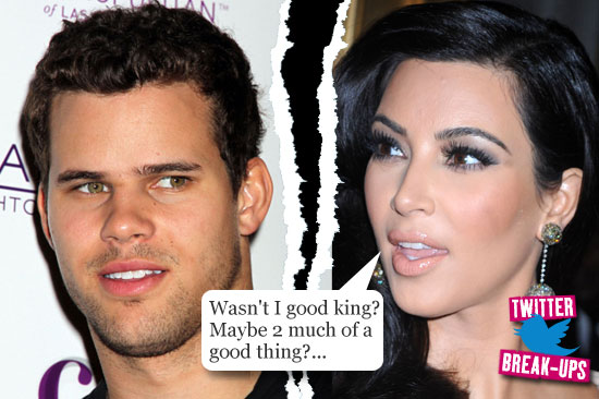 Twitter break-ups: Kim Kardashian and Kris Humphries