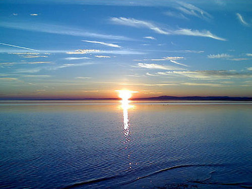 Morecambe Bay sunset