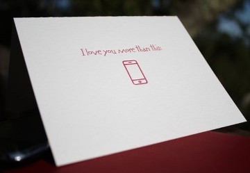 Smartphone Valentine's Card