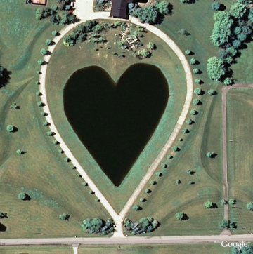Heart-Shaped Lake, Ohio