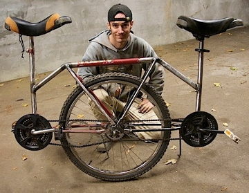 Tandem Unicycle