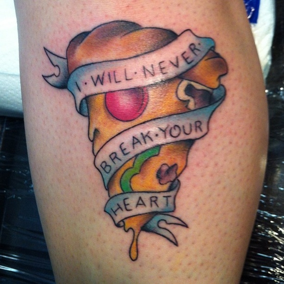 tattoo pizza