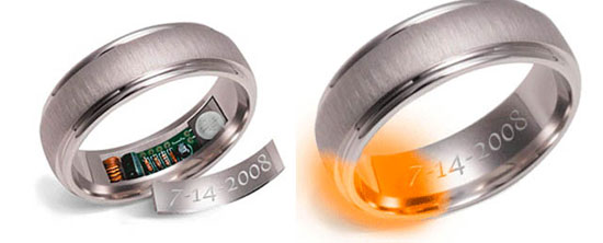 Remember rings heat up to remind you of your anniversary