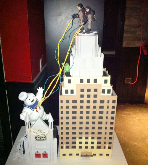 Ghostbusters Wedding Cake