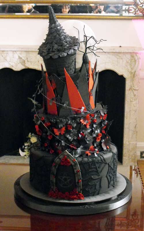 Gothic Wedding Cake