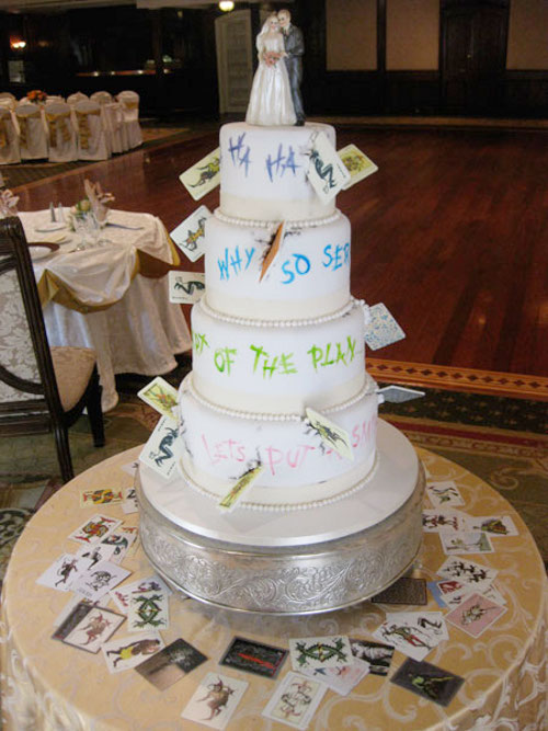 Joker Wedding Cake