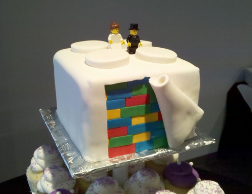 Lego Wedding Cake