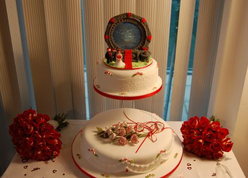 Stargate Wedding Cake