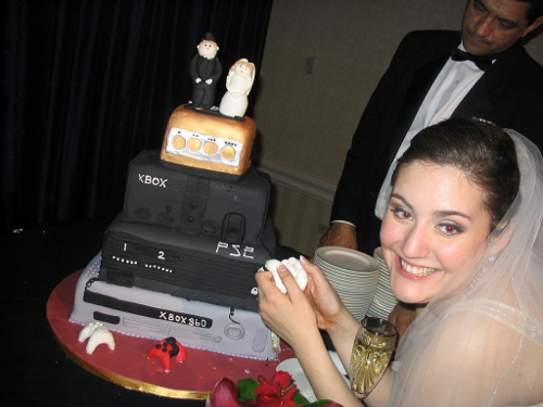 XBOX Wedding Cake