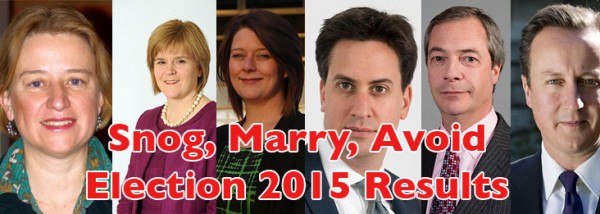 Snog, Marry, Avoid Election 2015