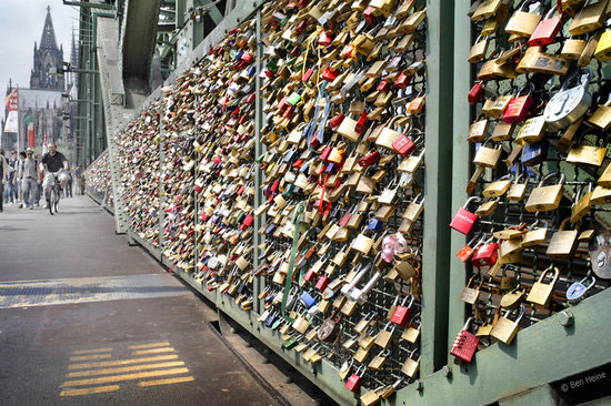 Love padlocks - Cologne, Germany